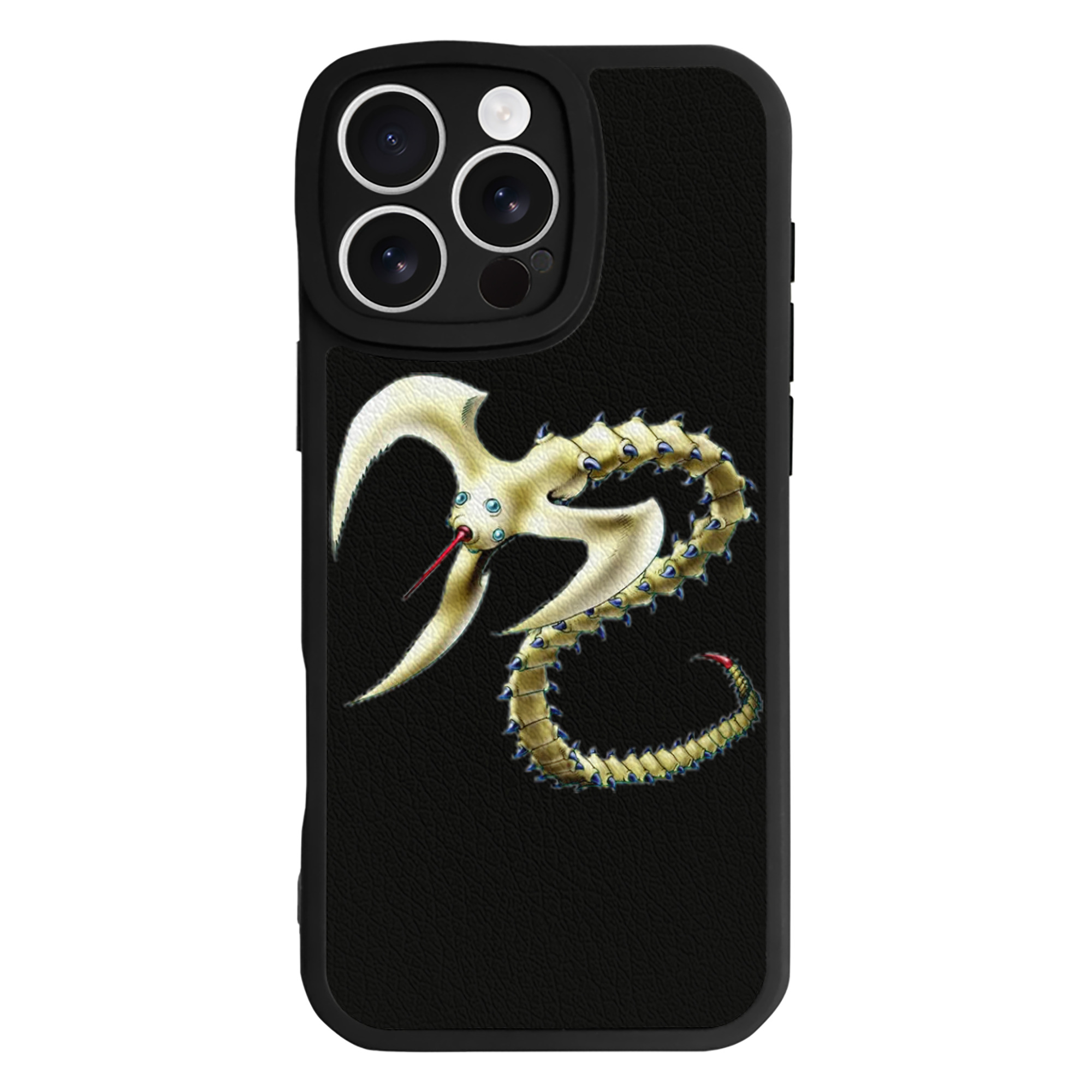 （画像用） 遊☆戯☆王 Yu-Gi-Oh! 【iPhone 16シリーズ対応】シリコンスマホケース（レザー調） 材質：シリコン